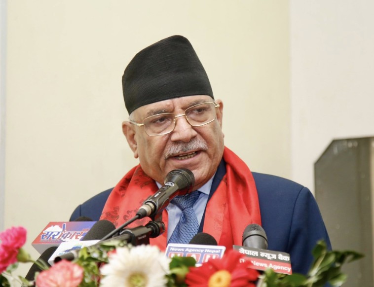 परिस्थितिलाई सम्हाल्न निर्वाचनको विकल्प छैनः प्रचण्ड