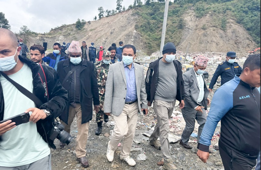 बन्चरेडाँडा ल्याण्डफिल्ड साइटमा फोहोर फाल्न दिने यसरी भयो सहमति